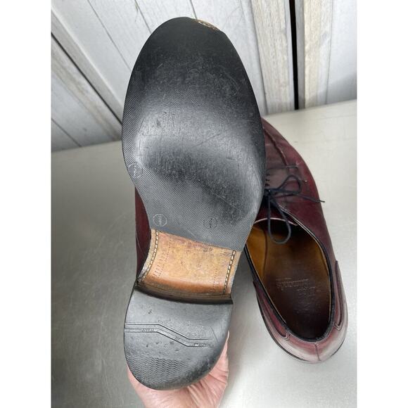 Allen Edmonds Chili Leather Split Toe Derby Dress Shoe Red Men Size 11C main image 7